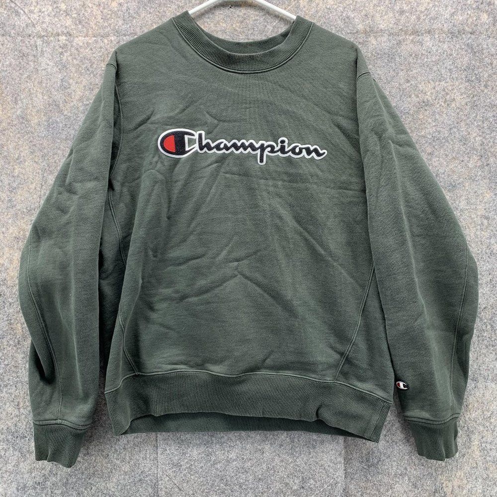 Champion Green Crewneck Sweater